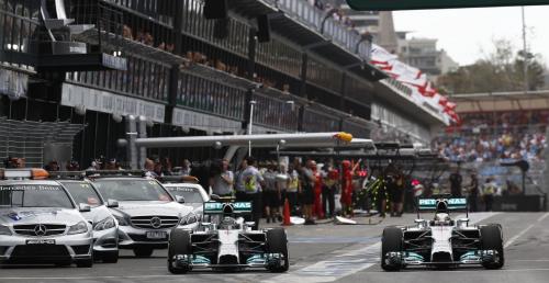 Rosberg i Hamilton musz wykonywa po tyle samo pit-stopw