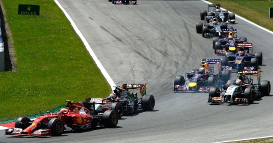 GP Austrii 2014 - wyścig