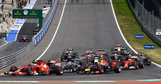 GP Austrii 2014 - wyścig