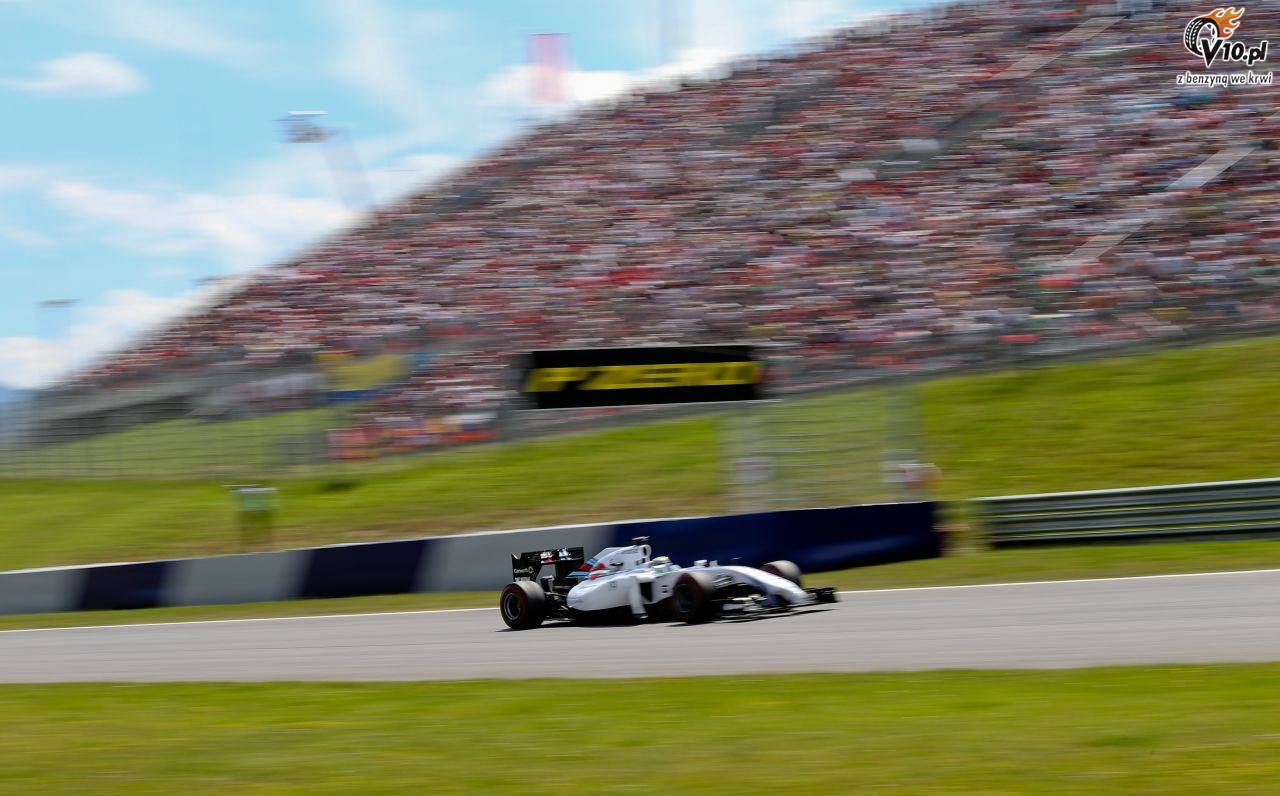 GP Austrii 2014 - wycig