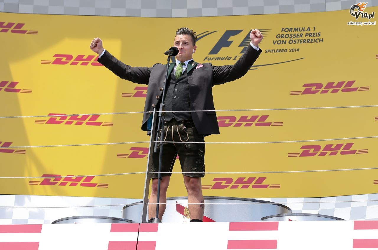 GP Austrii 2014 - wycig