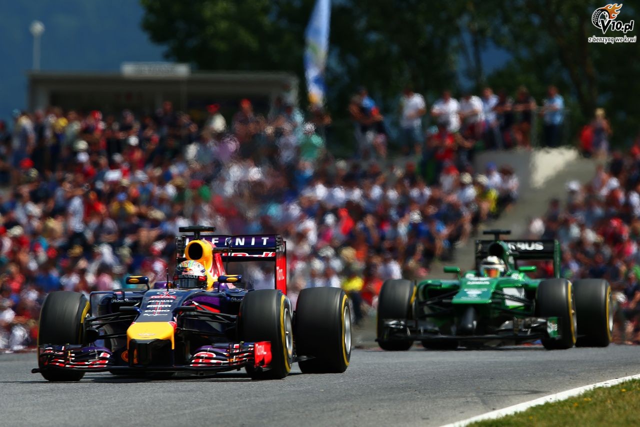 GP Austrii 2014 - wycig