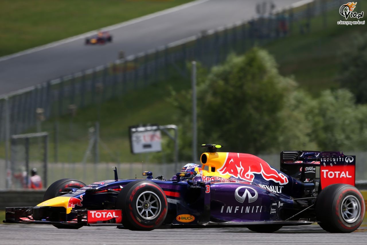 GP Austrii 2014 - wycig