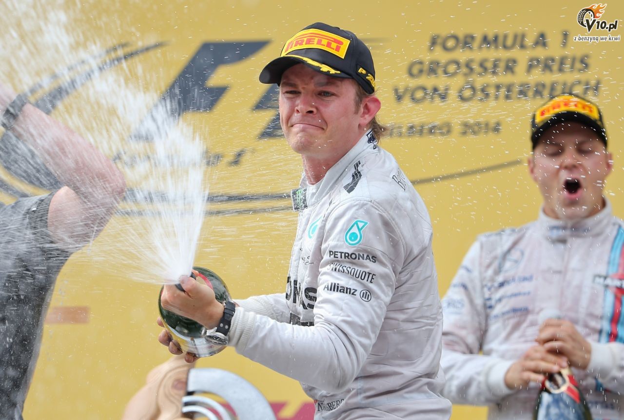GP Austrii 2014 - wycig