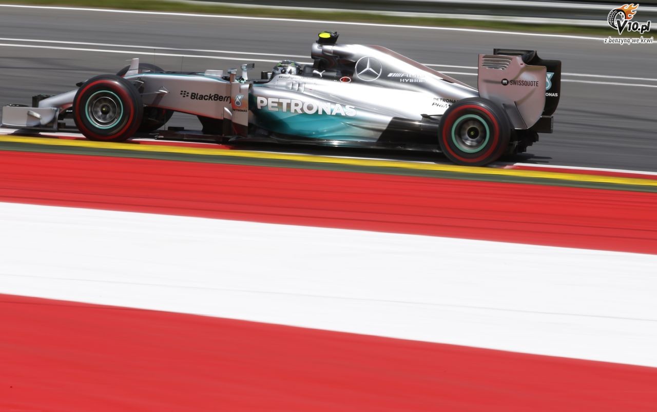 GP Austrii 2014 - wycig