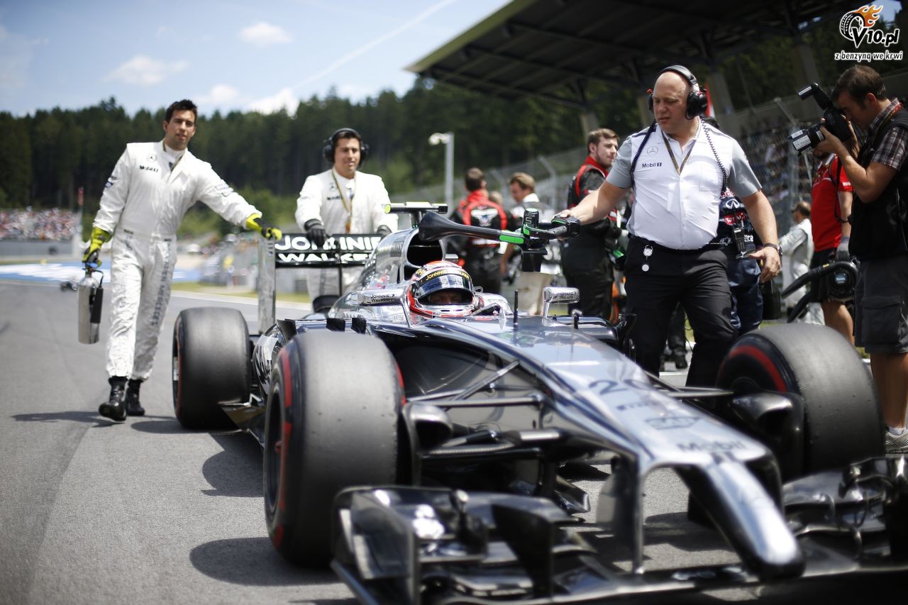 GP Austrii 2014 - wycig