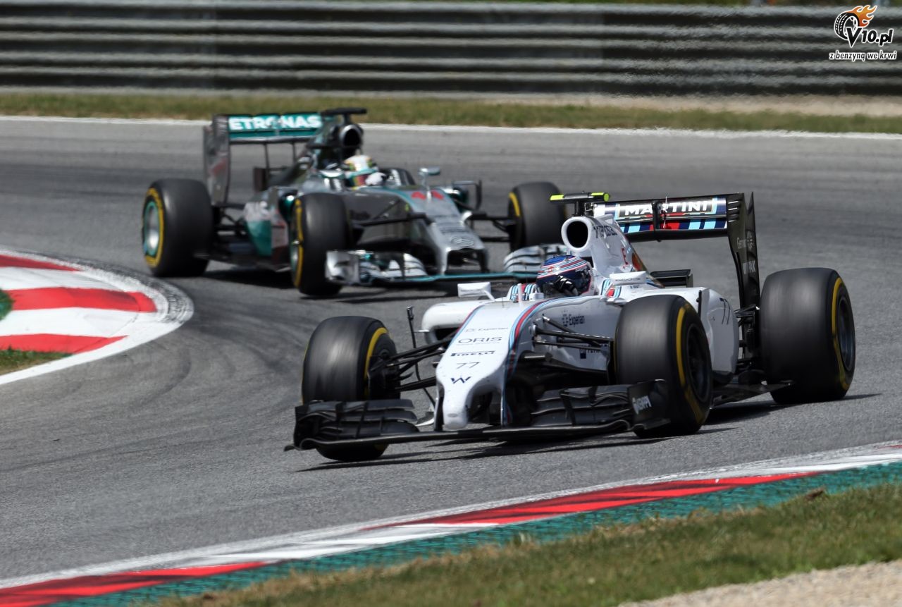 GP Austrii 2014 - wycig