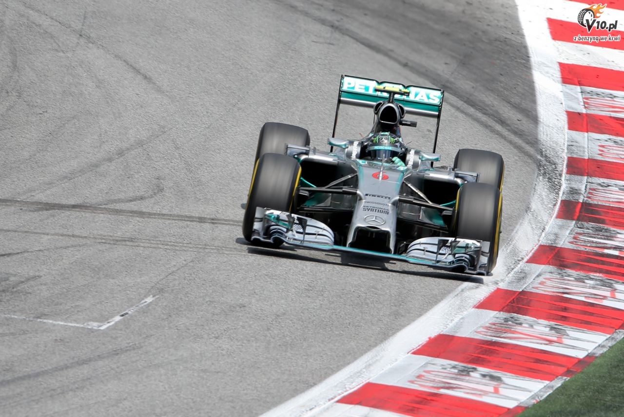 GP Austrii 2014 - wycig