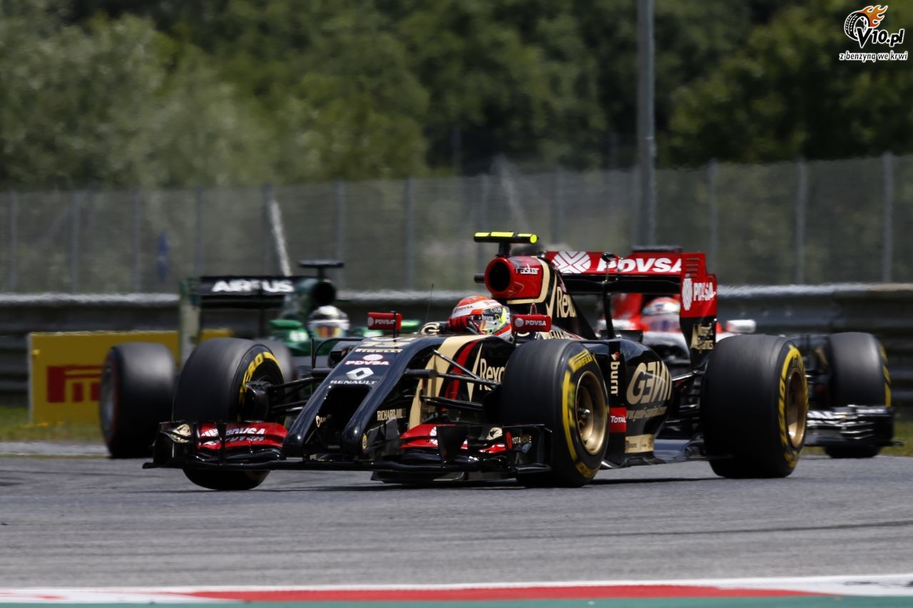 GP Austrii 2014 - wycig