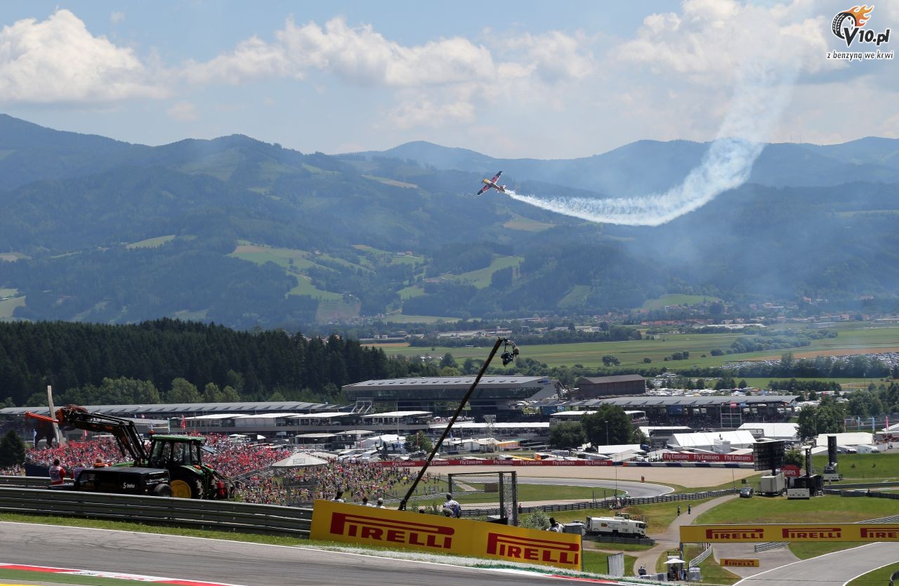 GP Austrii 2014 - wycig