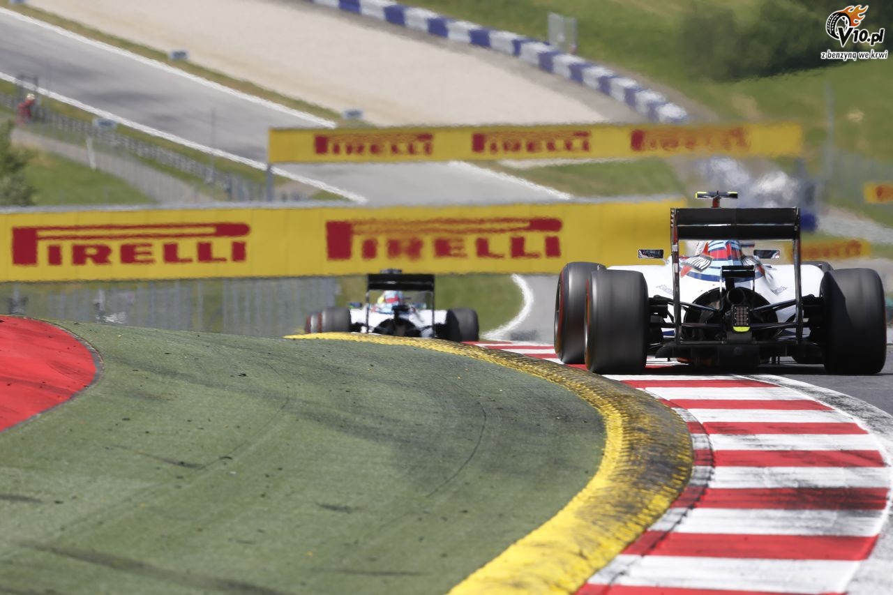GP Austrii 2014 - wycig