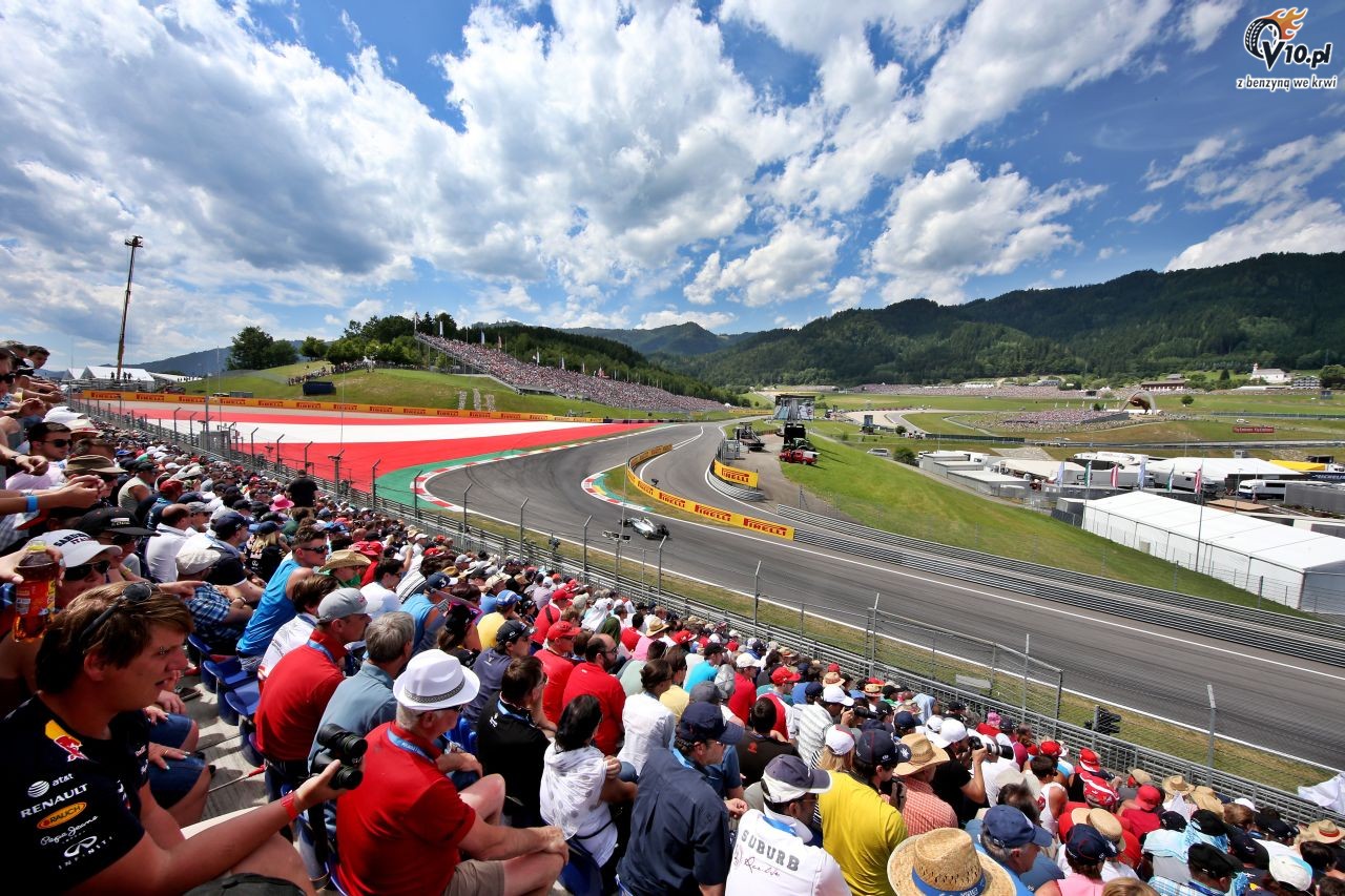 GP Austrii 2014 - wycig