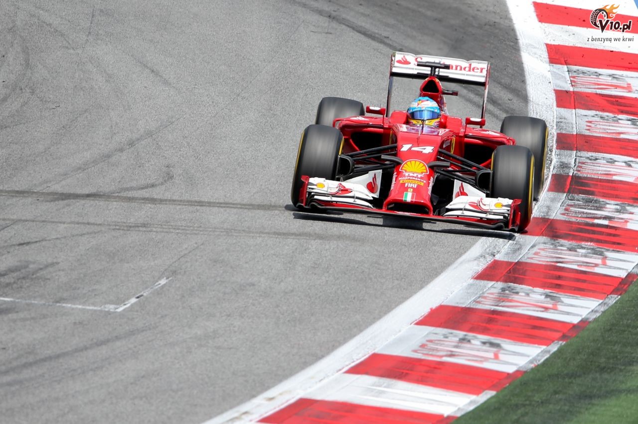 GP Austrii 2014 - wycig