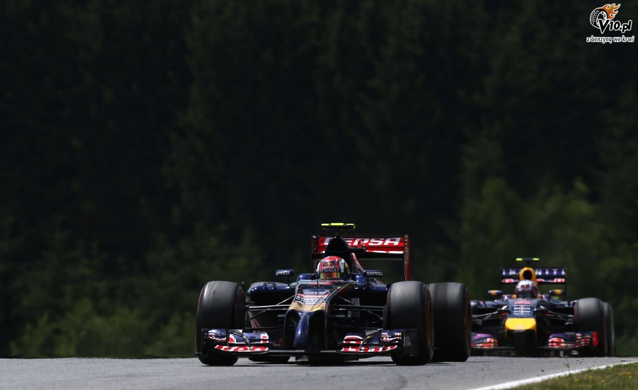 GP Austrii 2014 - wycig
