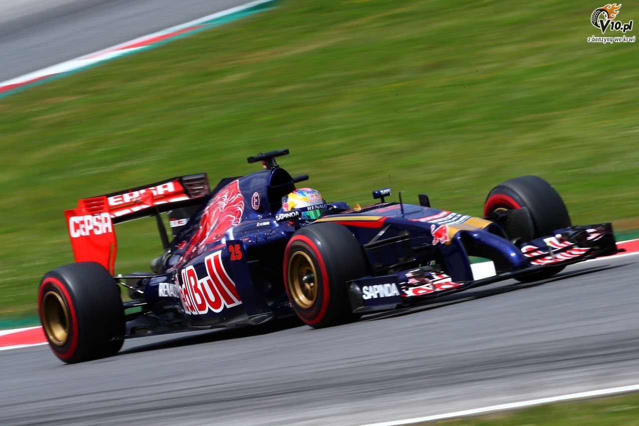 GP Austrii 2014 - wycig