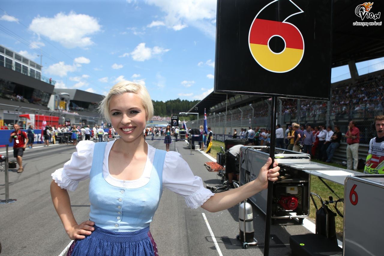 GP Austrii 2014 - wycig