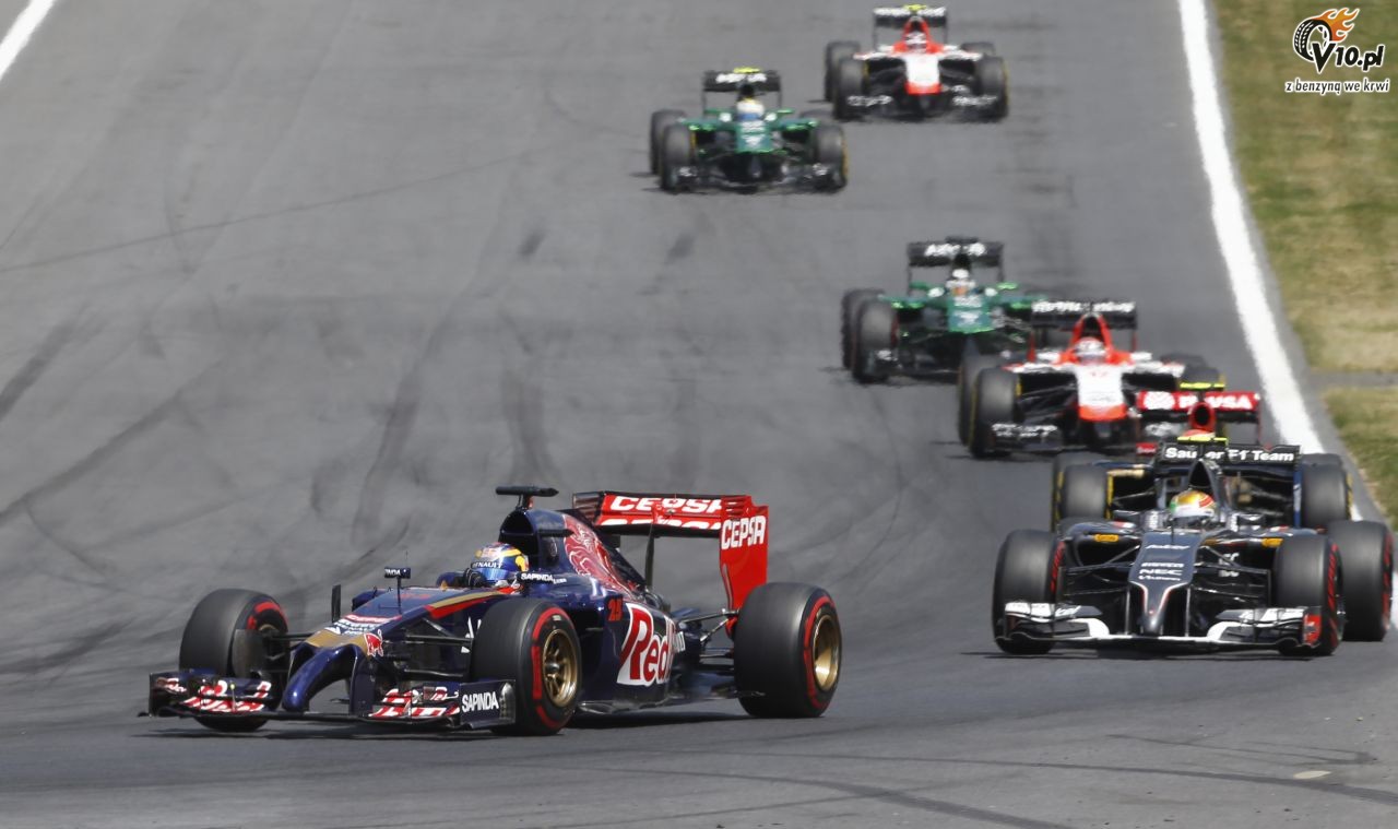 GP Austrii 2014 - wycig