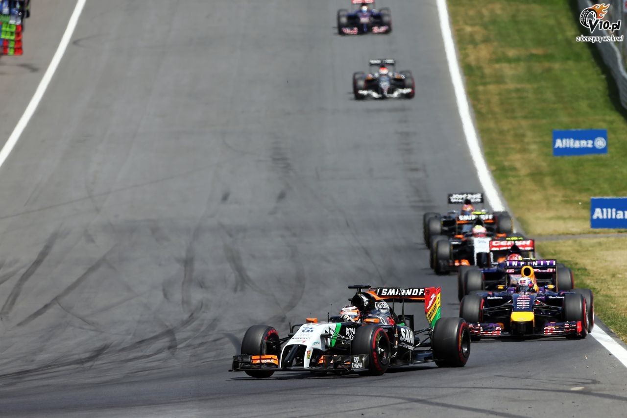 GP Austrii 2014 - wycig