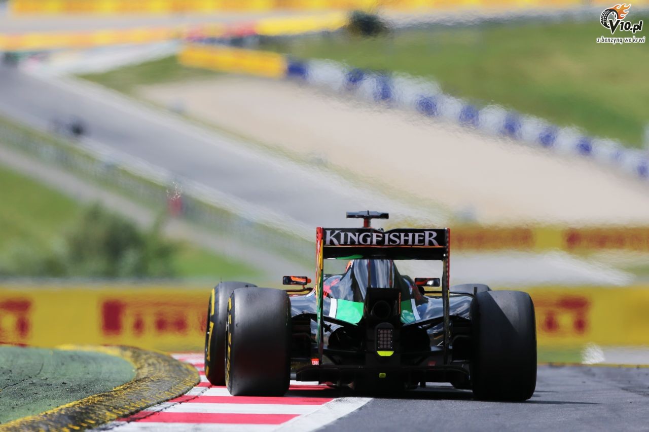 GP Austrii 2014 - wycig