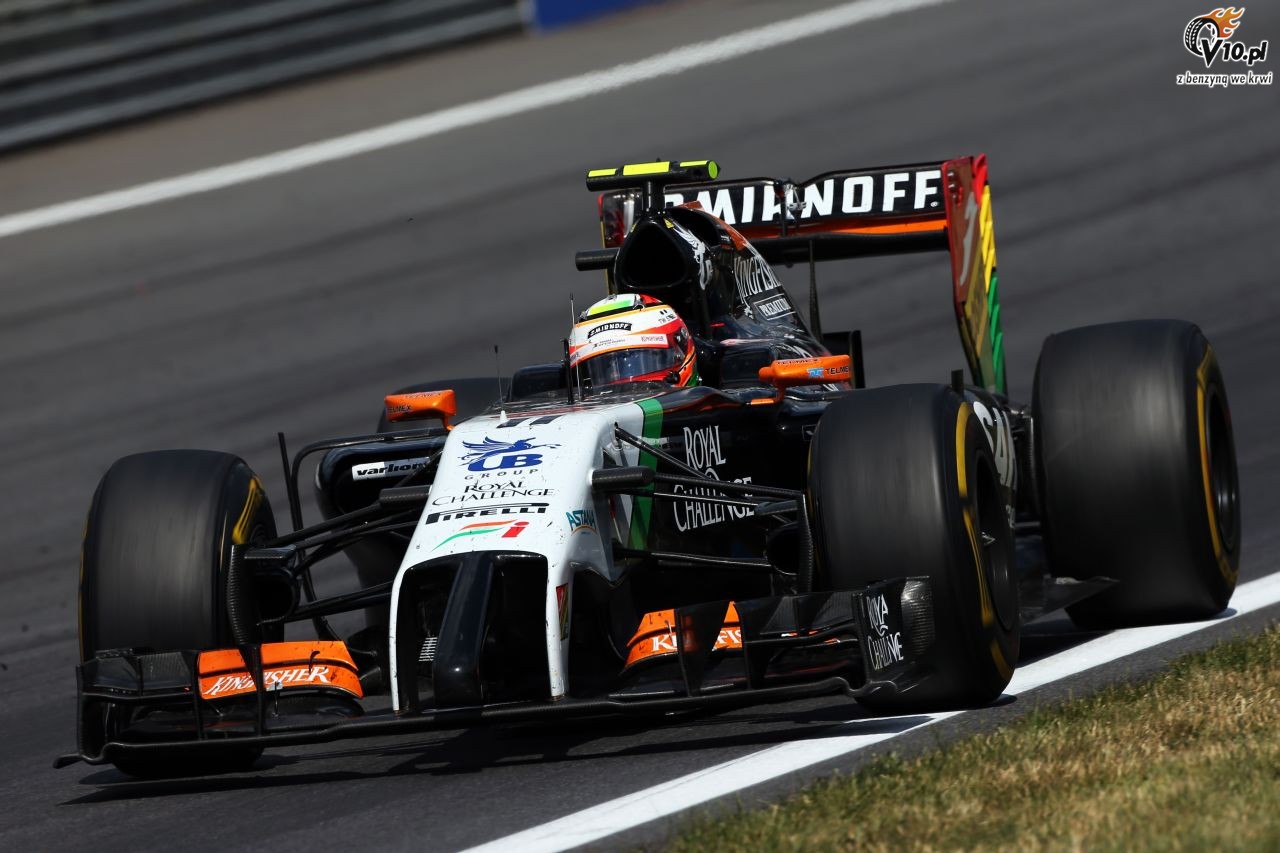 GP Austrii 2014 - wycig