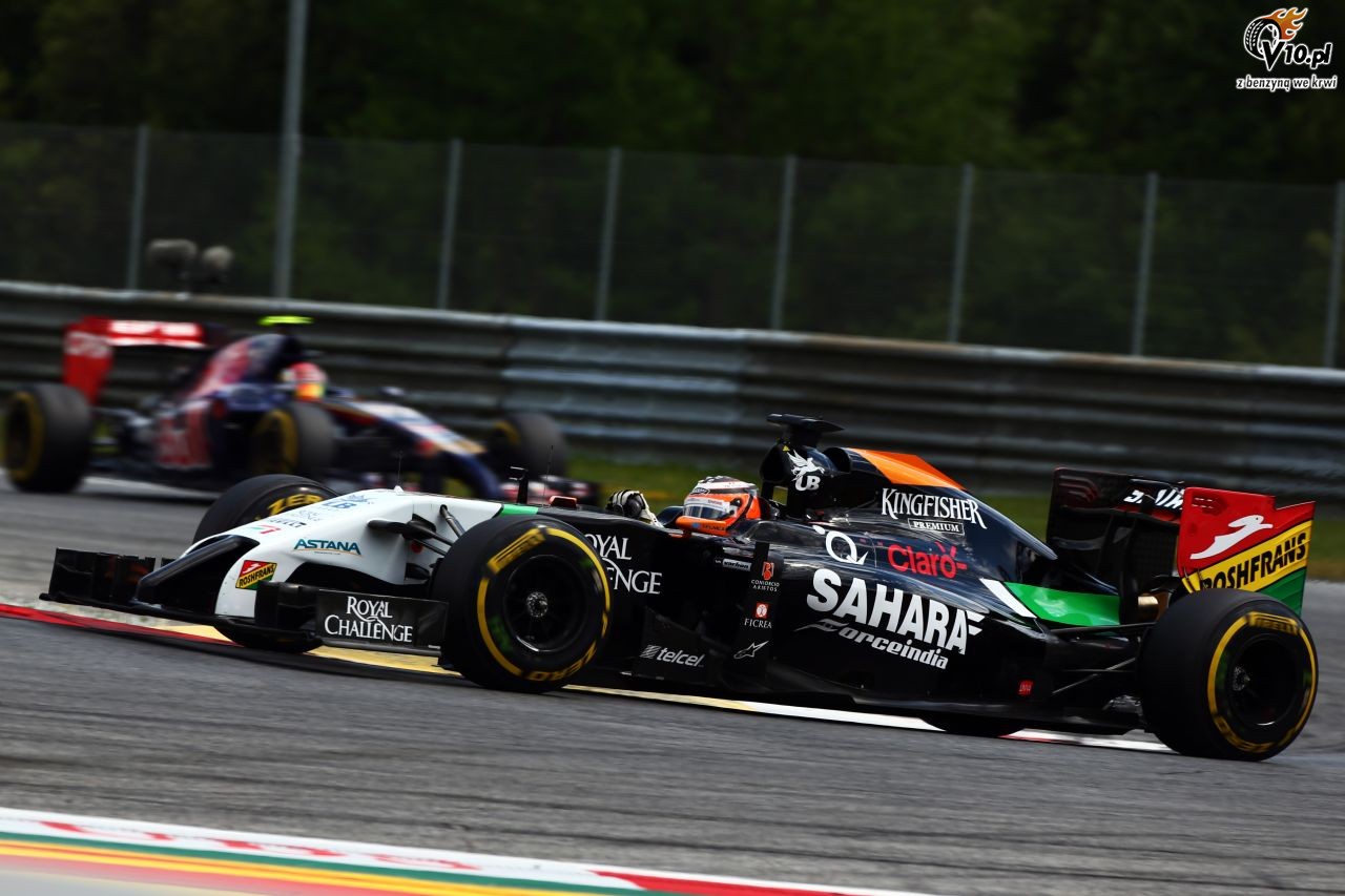 GP Austrii 2014 - wycig