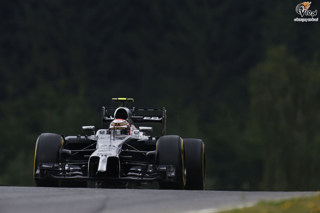 GP Austrii 2014 - wycig