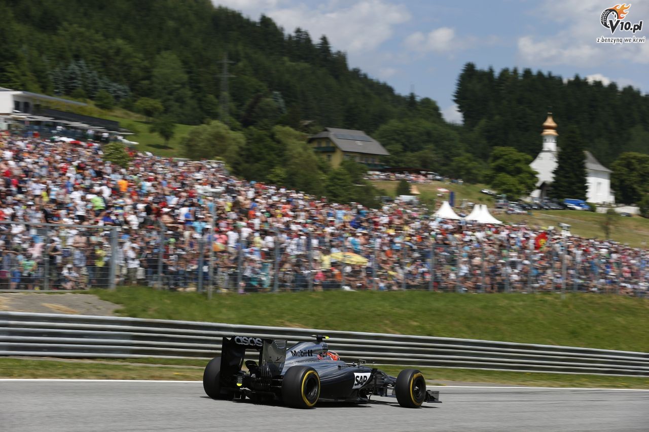GP Austrii 2014 - wycig