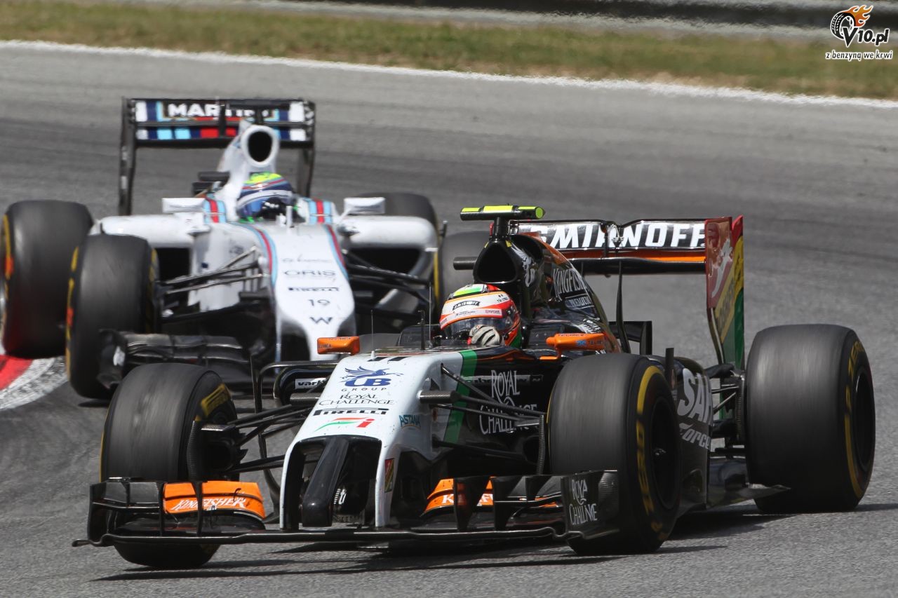 GP Austrii 2014 - wycig