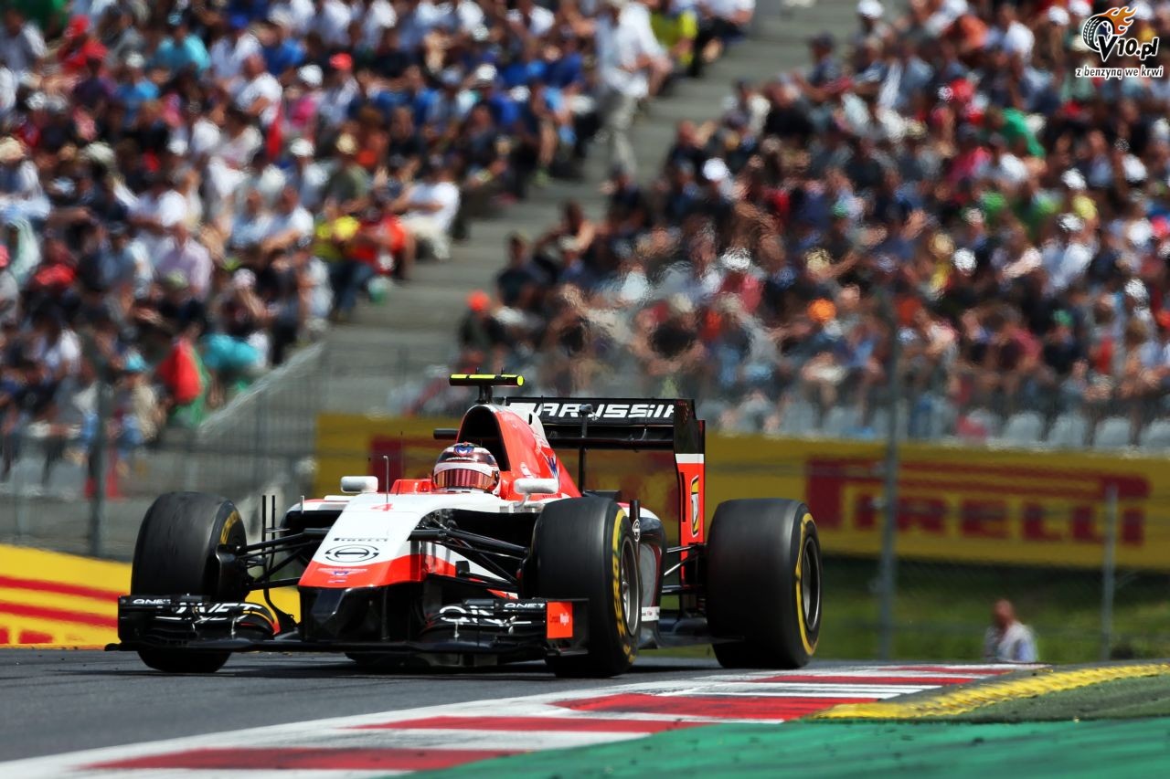 GP Austrii 2014 - wycig