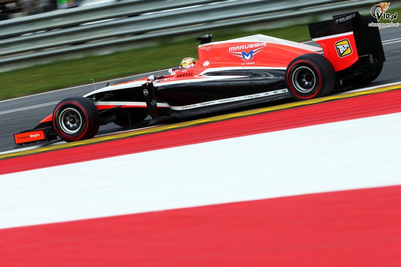 GP Austrii 2014 - wycig