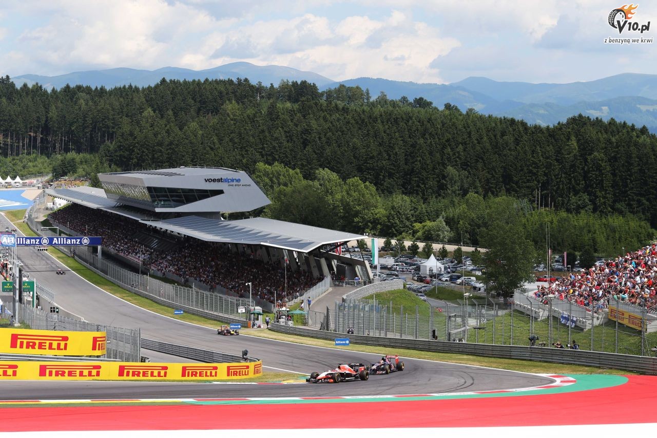 GP Austrii 2014 - wycig