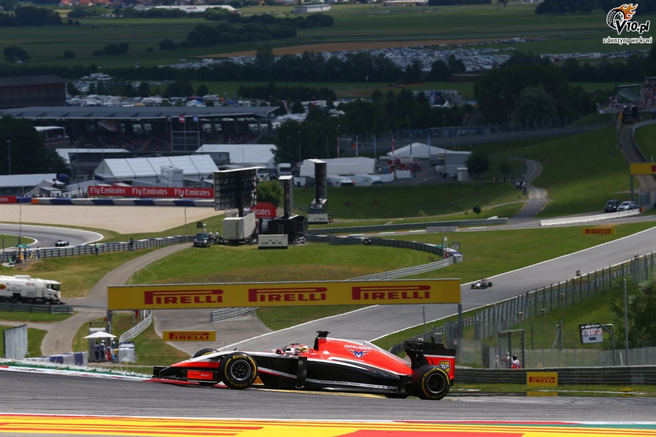 GP Austrii 2014 - wycig