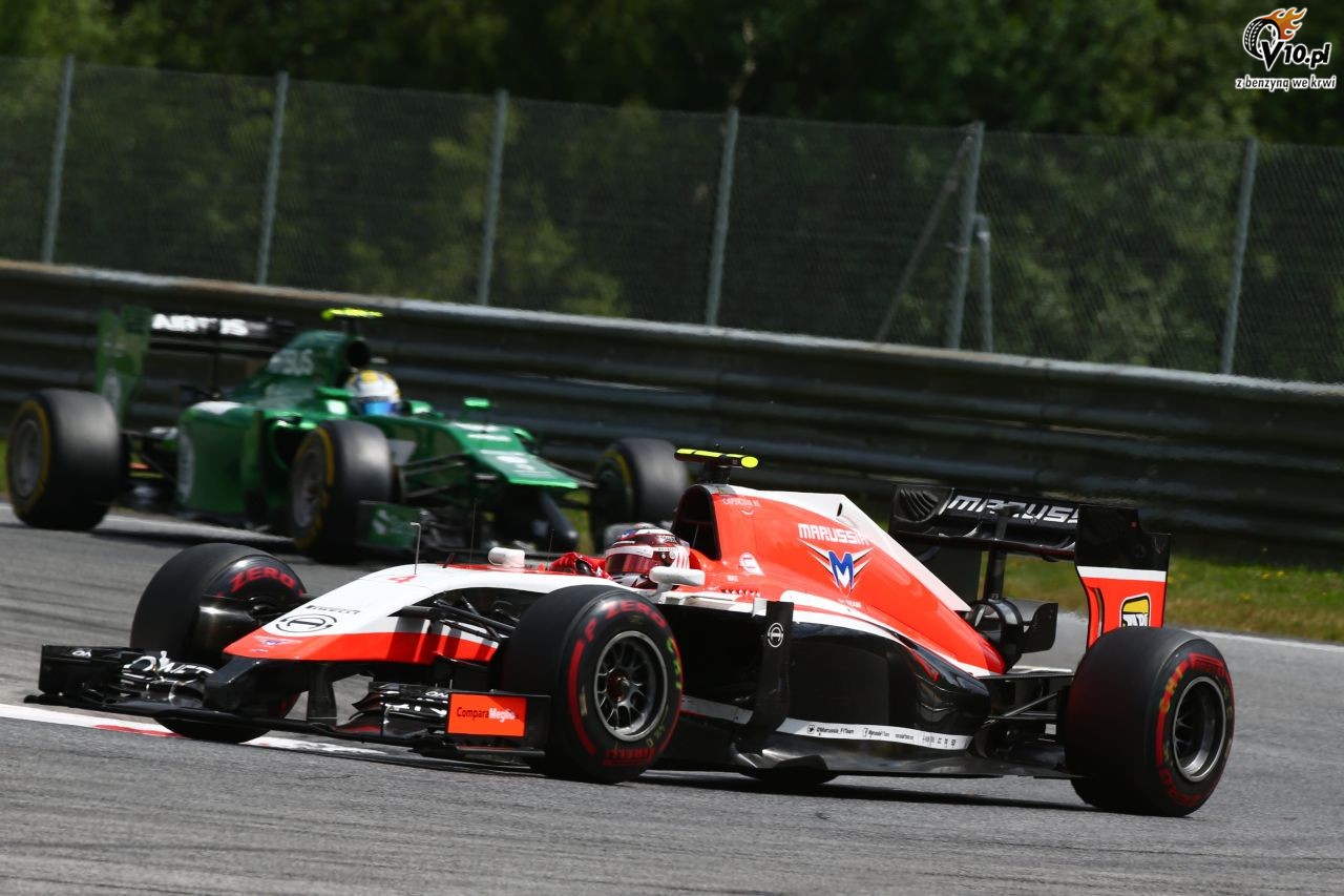 GP Austrii 2014 - wycig