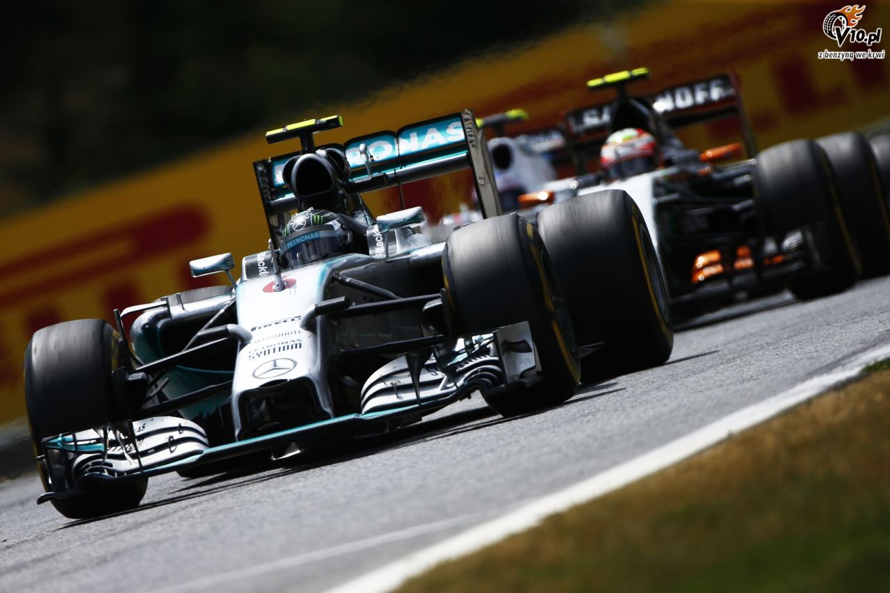 GP Austrii 2014 - wycig
