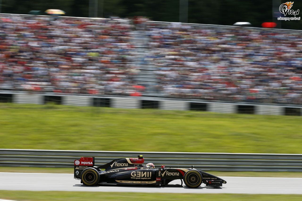 GP Austrii 2014 - wycig