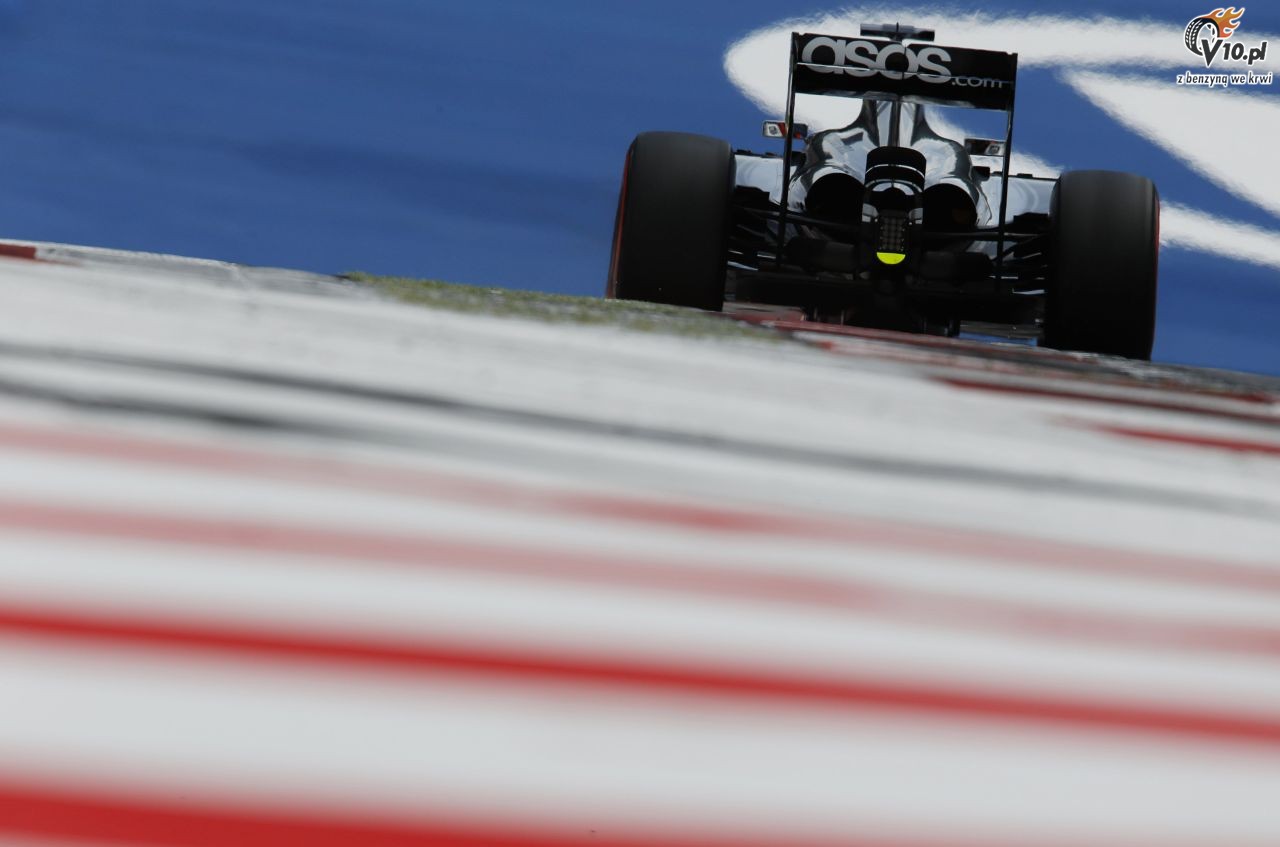 GP Austrii 2014 - wycig