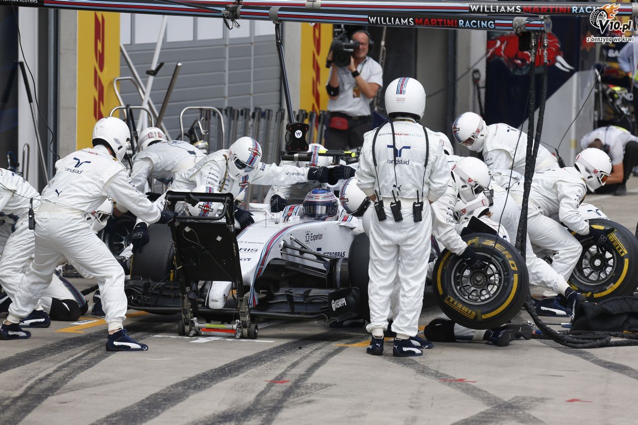 GP Austrii 2014 - wycig