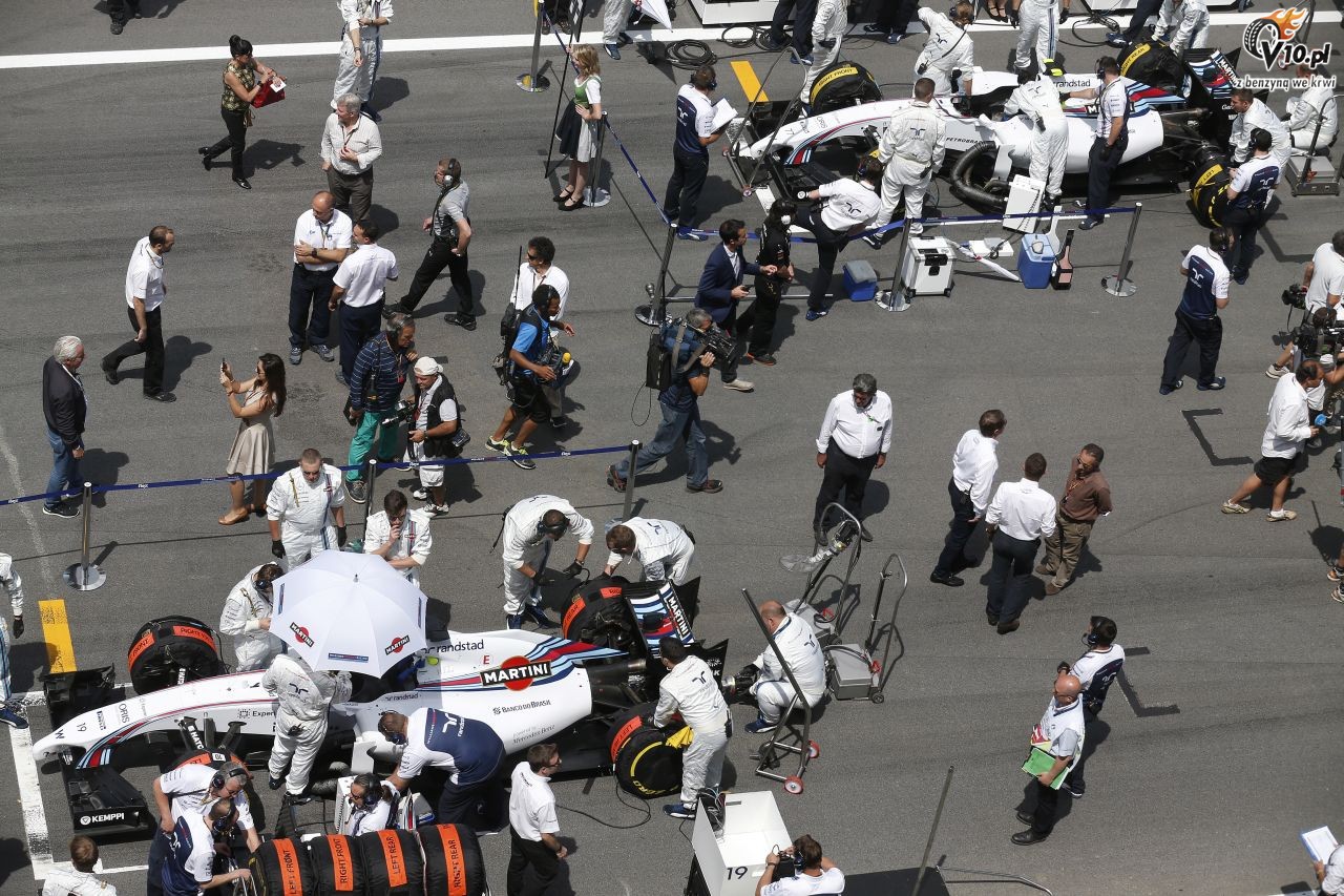 GP Austrii 2014 - wycig