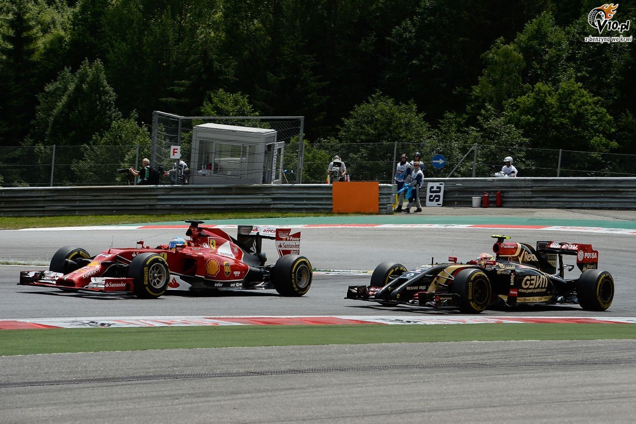 GP Austrii 2014 - wycig