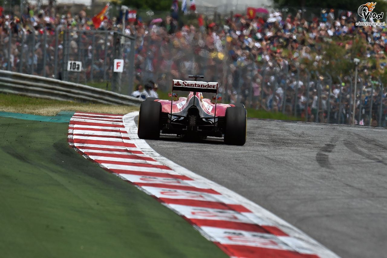 GP Austrii 2014 - wycig
