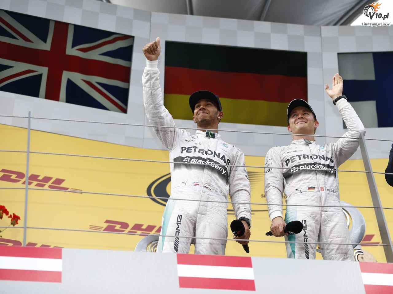 GP Austrii 2014 - wycig