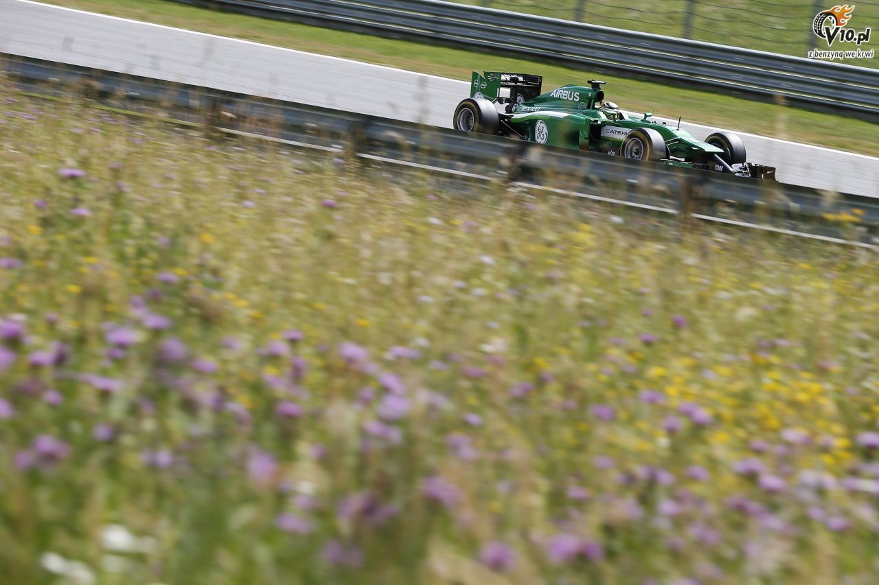 GP Austrii 2014 - wycig
