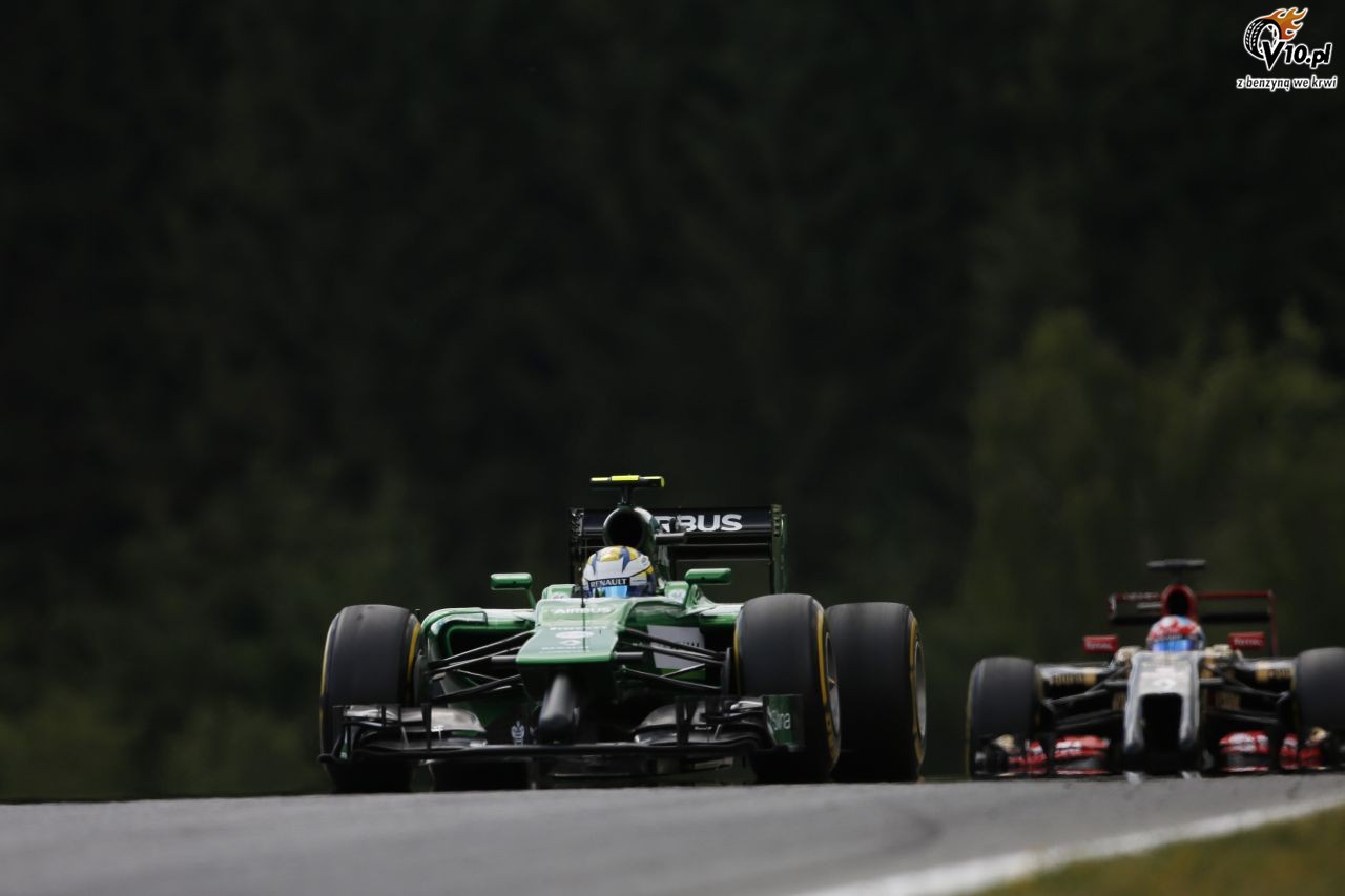 GP Austrii 2014 - wycig