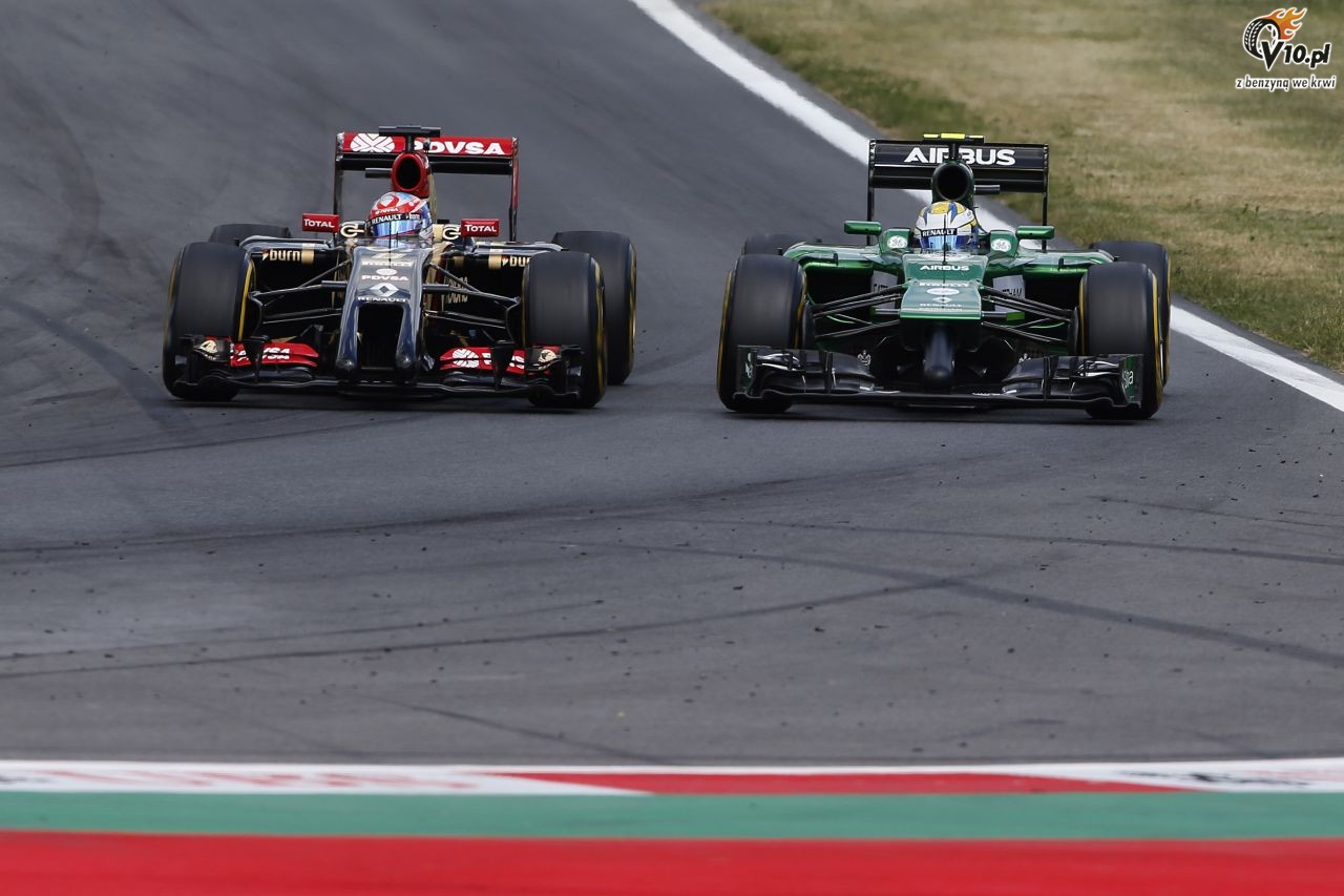 GP Austrii 2014 - wycig