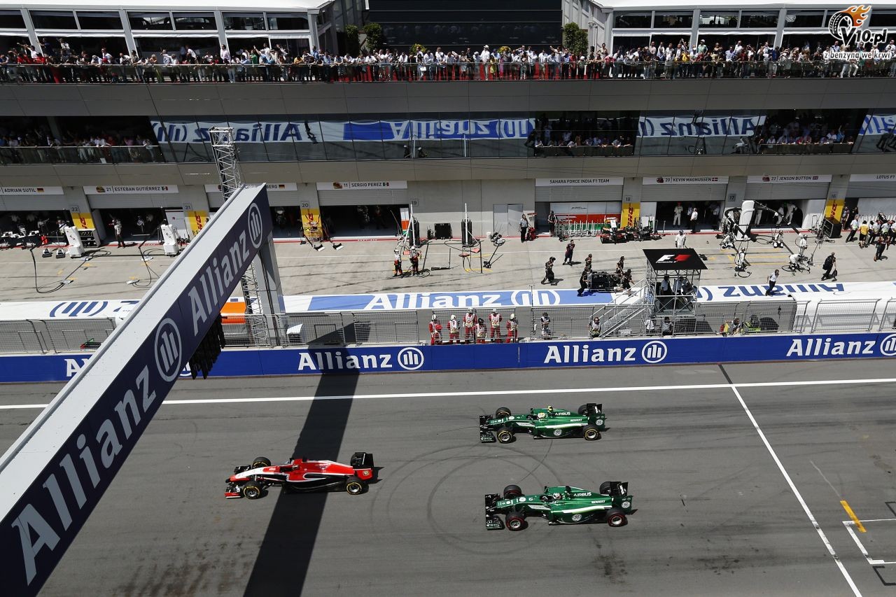 GP Austrii 2014 - wycig