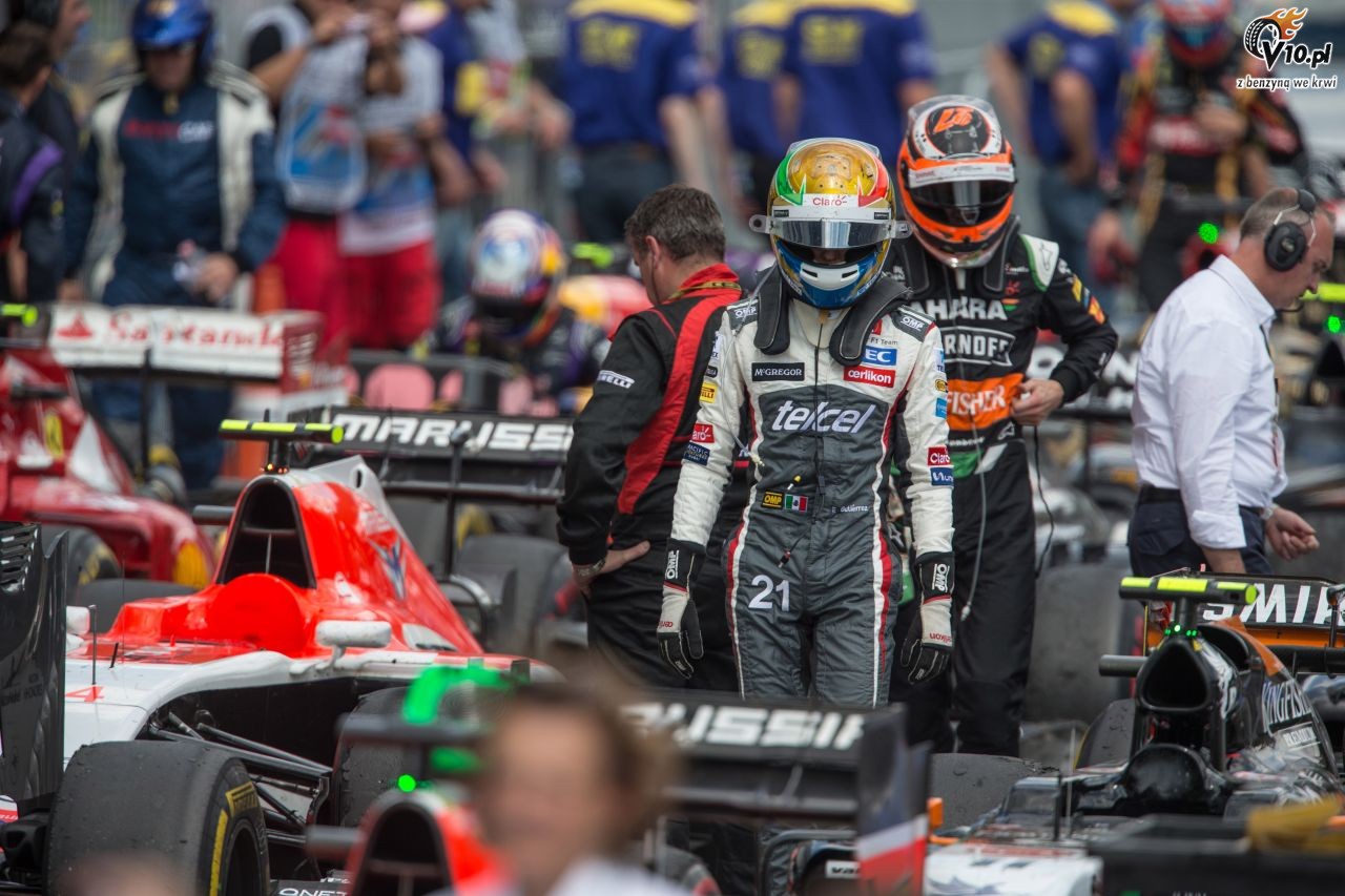 GP Austrii 2014 - wycig