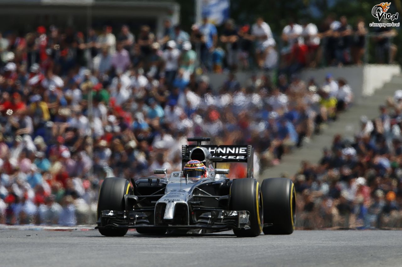 GP Austrii 2014 - wycig