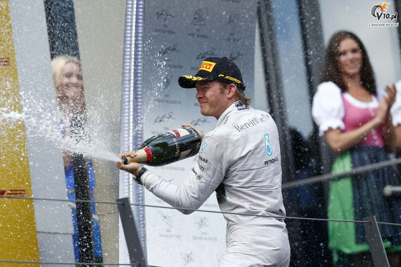 GP Austrii 2014 - wycig