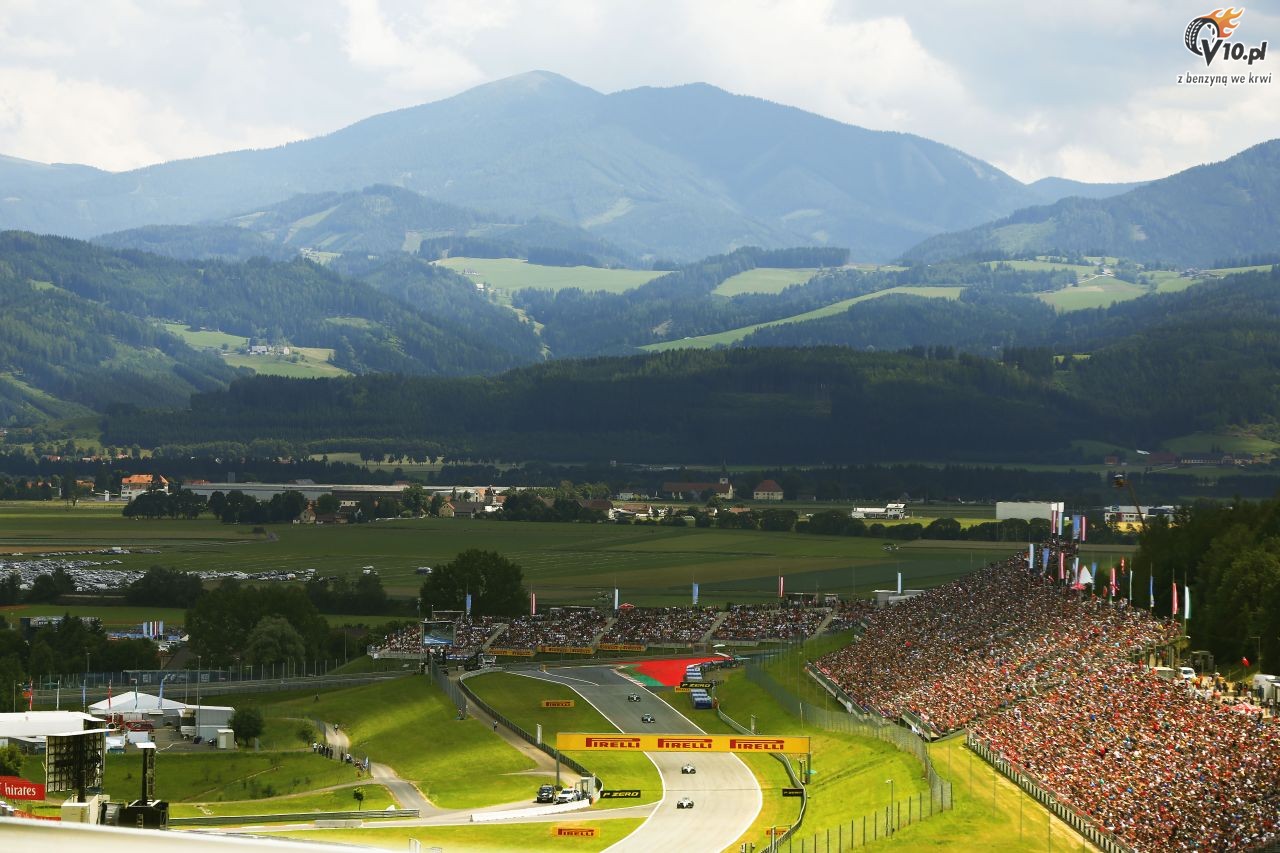 GP Austrii 2014 - wycig