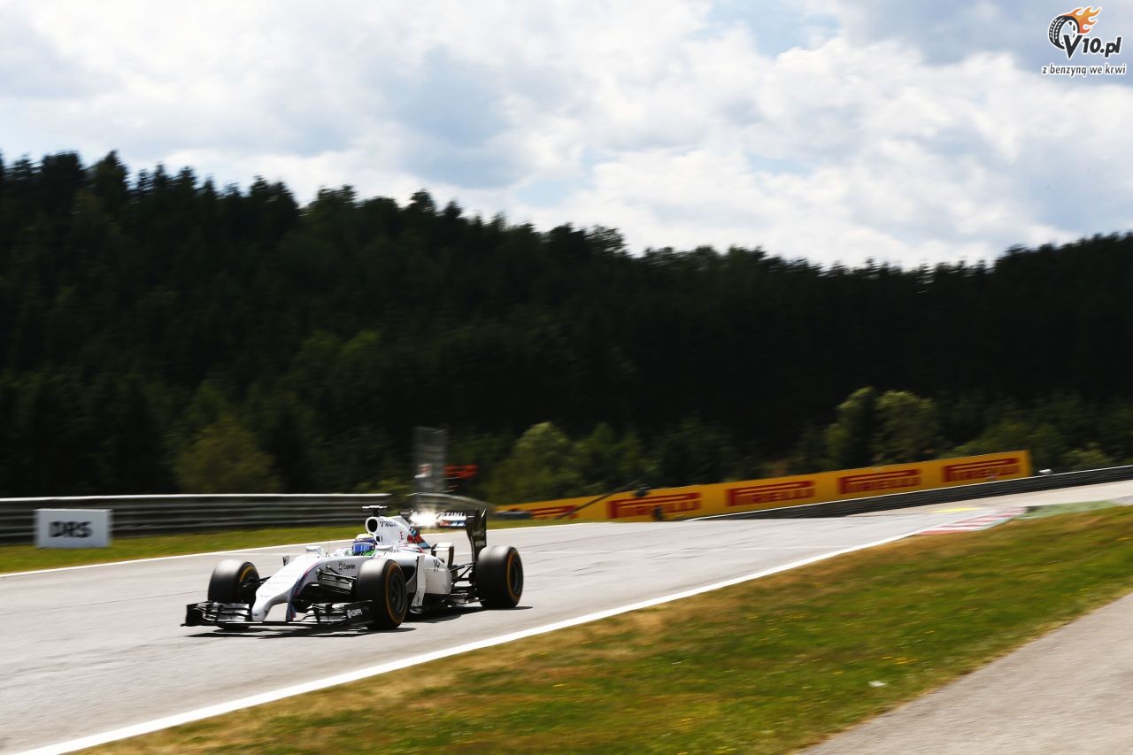 GP Austrii 2014 - wycig